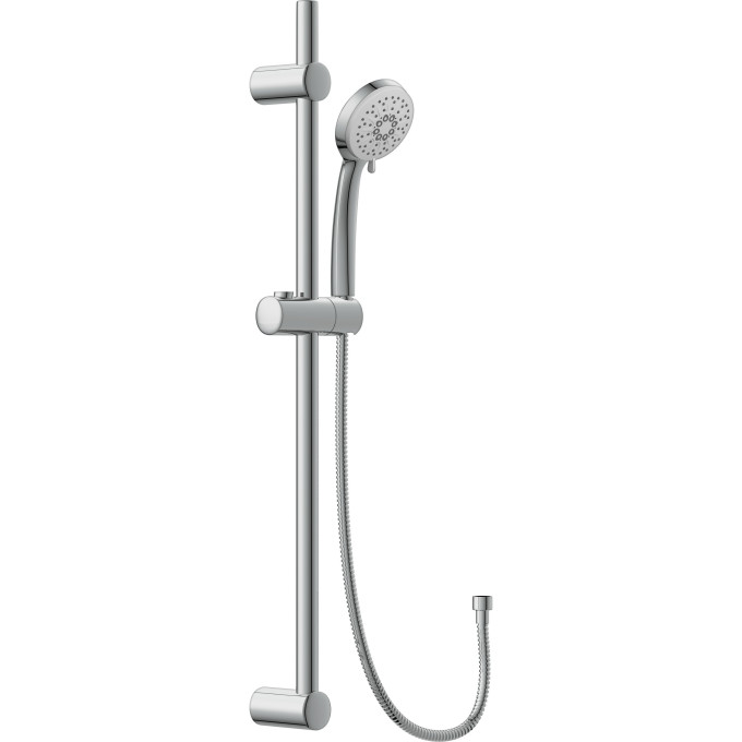 Душевой гарнитур CERSANIT NENO (стойка) 5 режимов шланг 200 PVC 63068
