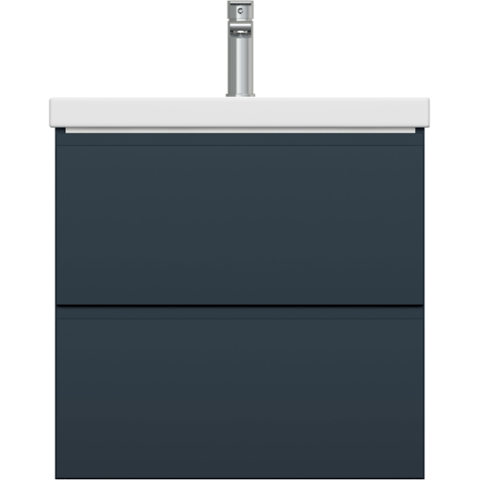 Тумба под раковину подвесная CERSANIT MODUO 60 для COMO 60 темно-серый 69346