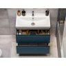 Тумба под раковину подвесная CERSANIT MODUO 80 для COMO 80 темно-серый 69347